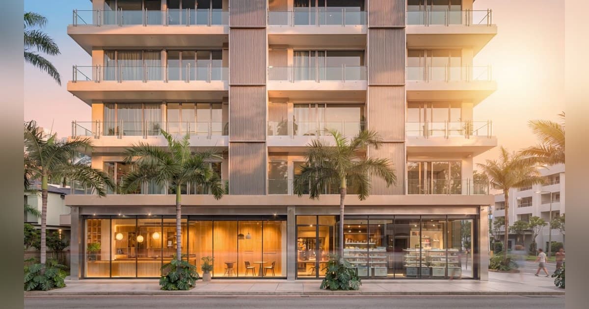 Mixed-Use-Gebäude im urbanen Honolulu: Erdgeschoss-Einzelhandel steigert den Wert über die Miete hinaus
