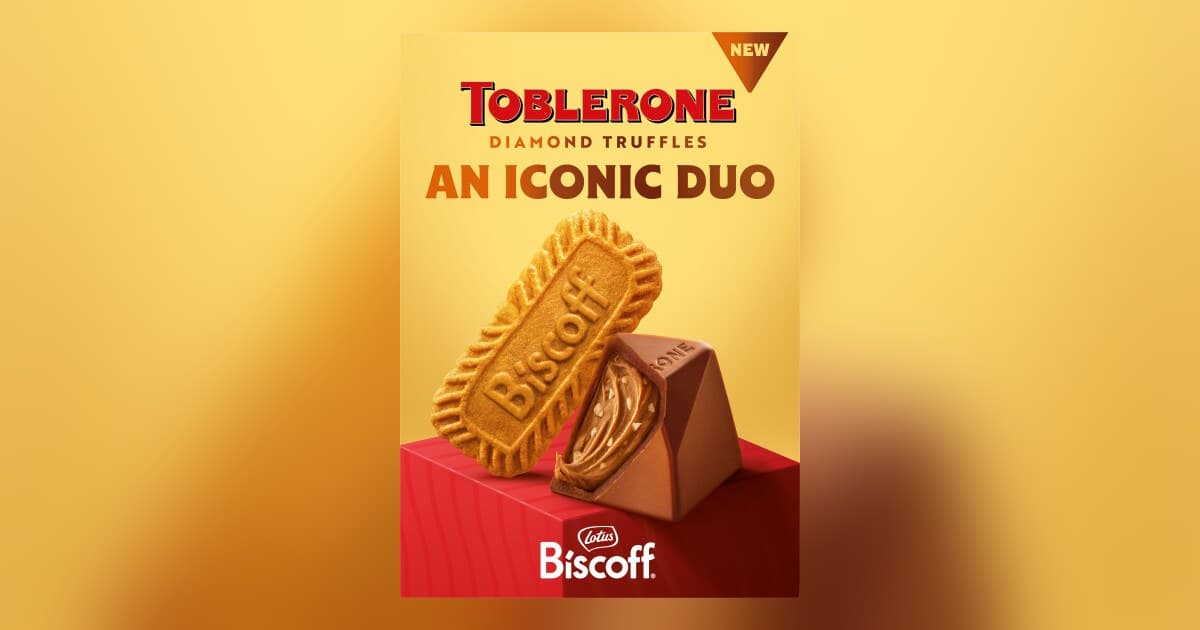 Toblerone und Biscoff tun sich für neue Diamond Truffles zusammen – erste globale Costco-Einführung