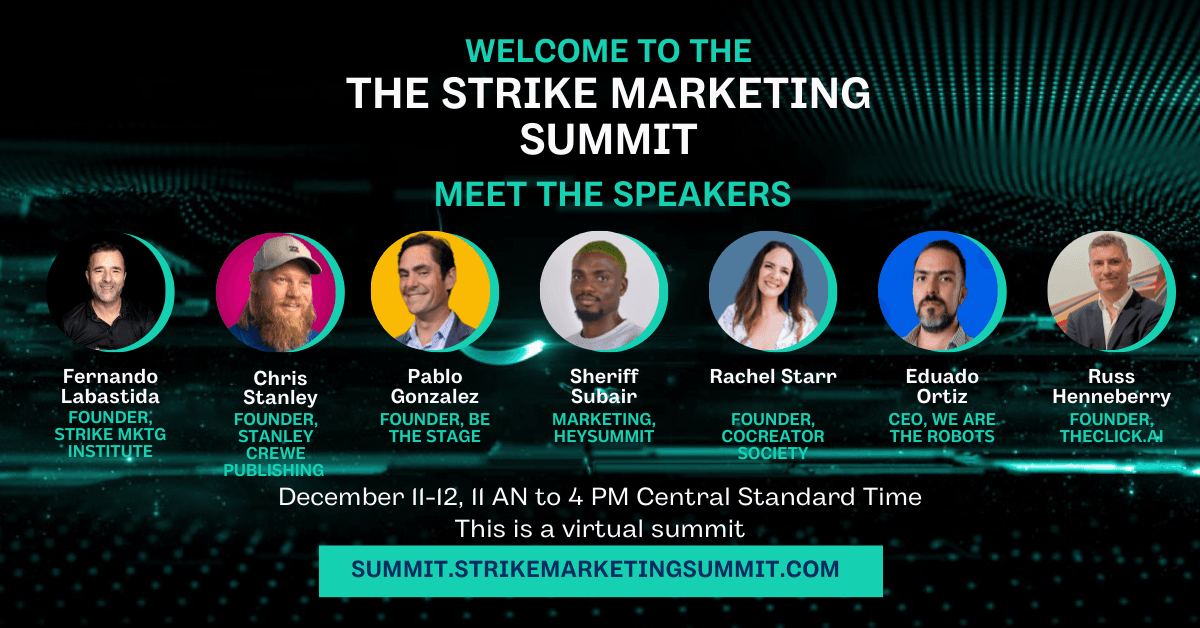 Strike Marketing Summit bietet neue Strategie gegen KI-Inhalte-Sättigung