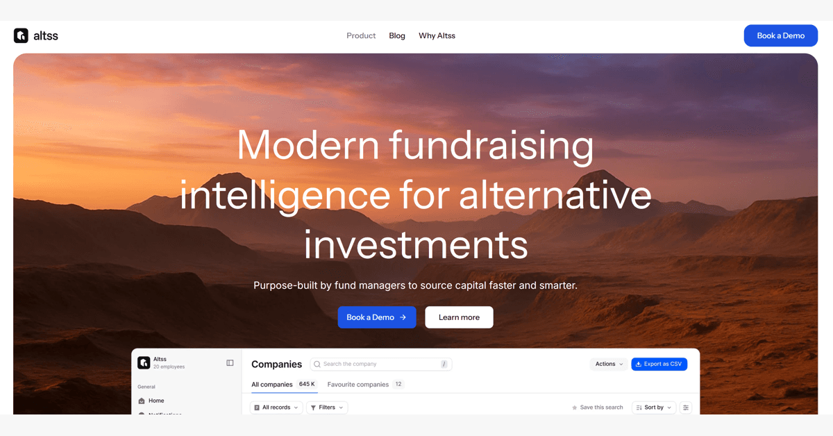 Altss erweitert Datenbank auf 9.000 Family Offices – größte globale Plattform für Allokator-Intelligenz