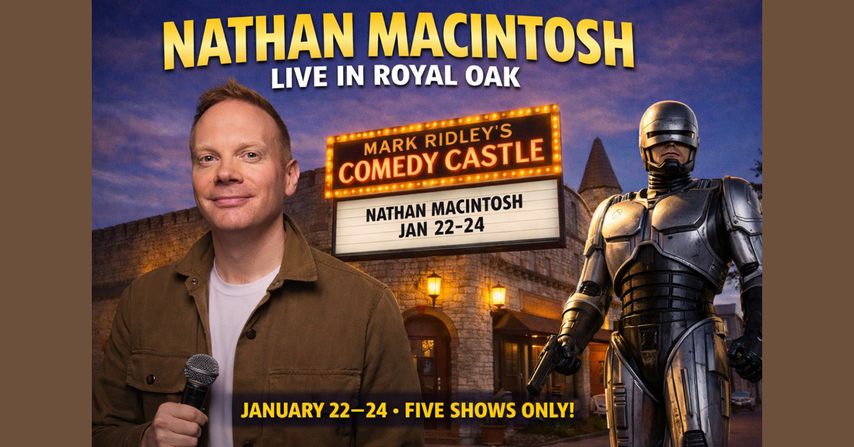 Nathan Macintosh kehrt für ausverkaufte Wochenend-Shows zu Mark Ridley's Comedy Castle zurück