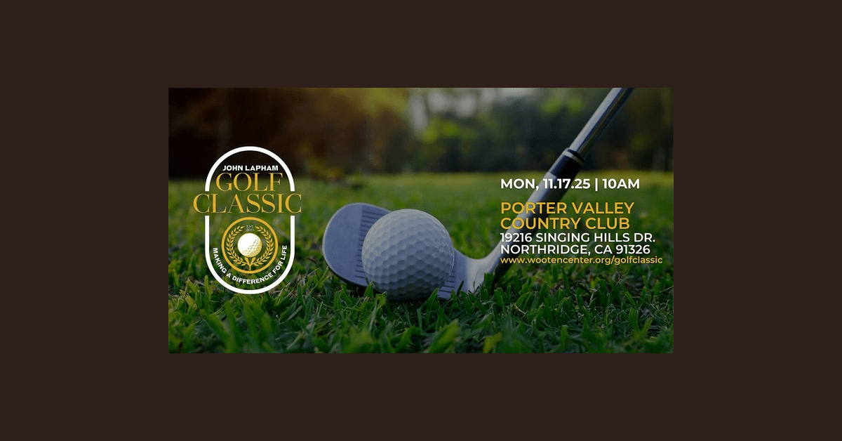 Wooten Center veranstaltet erstes John Lapham Golf Classic zur Unterstützung von Jugendbildungsprogrammen in Los Angeles