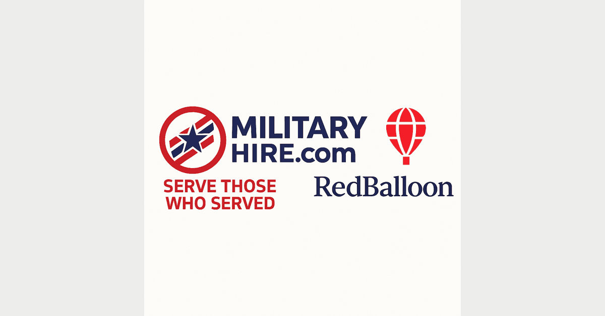 MilitaryHire und RedBalloon starten Partnerschaft zur Transformation der Militärrekrutierung