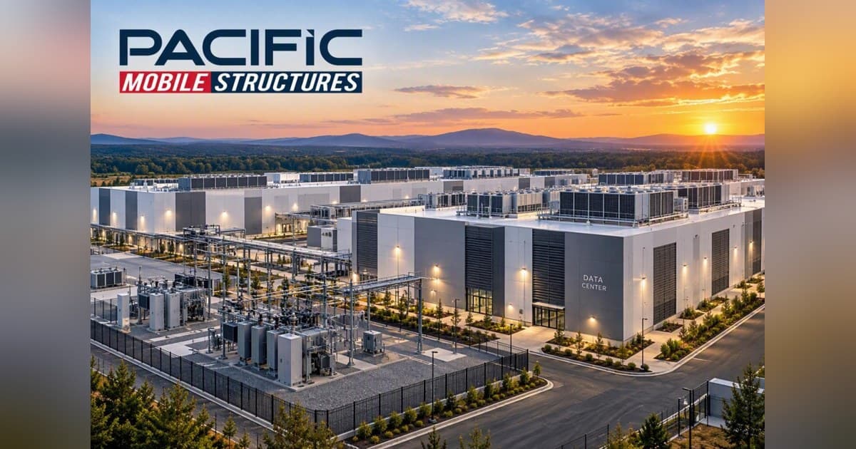 Pacific Mobile Structures erweitert die Unterstützung für Rechenzentren mit skalierbaren modularen Gebäuden