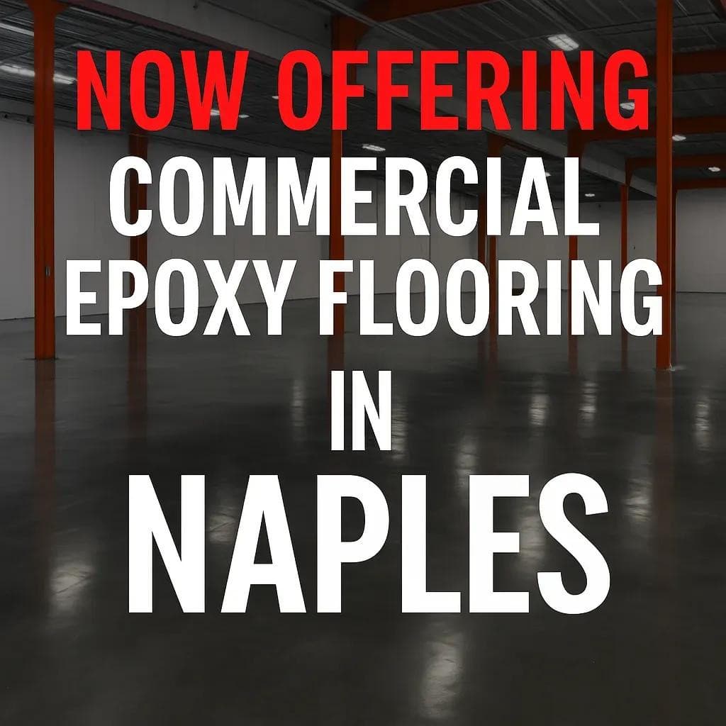 Apex Epoxy Flooring erweitert sein Angebot in Naples für gewerbliche Räume