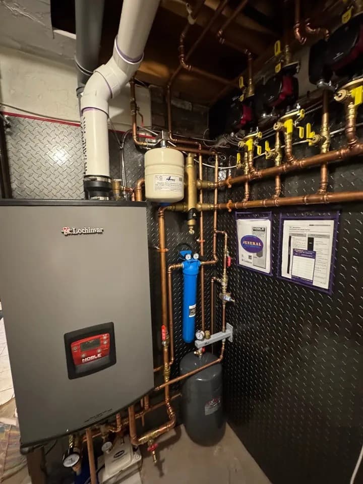 Jeneral Plumbing wirbt für hocheffiziente Brennwertkessel für Haushalte in Middlesex County