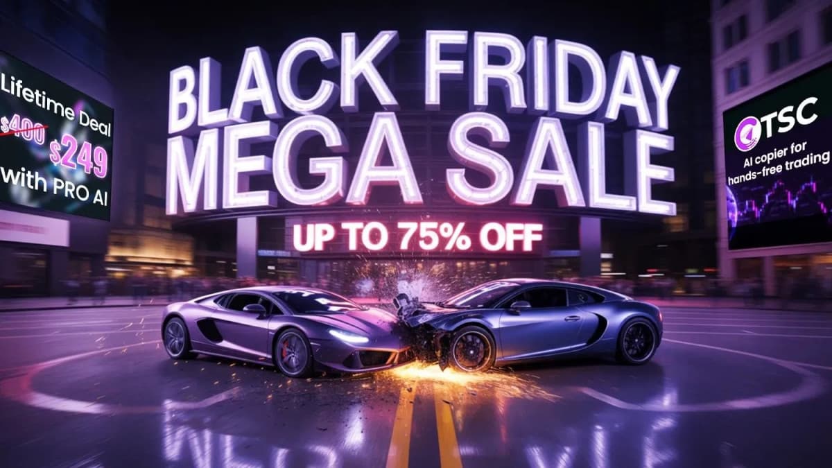 TSC Black Friday Mega Sale bietet bis zu 75% Rabatt auf automatisierte Handelswerkzeuge