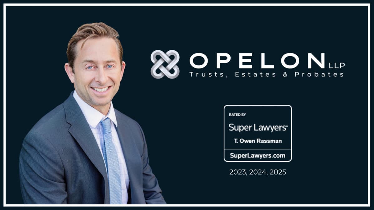Owen Rassman von Opelon LLP erhält zum dritten Mal Super Lawyers Auszeichnung für Exzellenz in Nachlassplanung