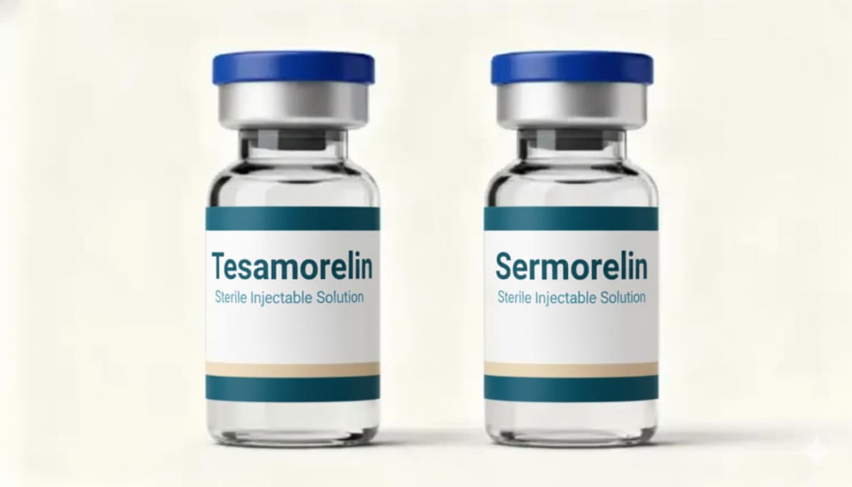 Tesamorelin und Sermorelin: Unterschiedliche wachstumshormonfreisetzende Peptide mit verschiedenen Forschungsanwendungen