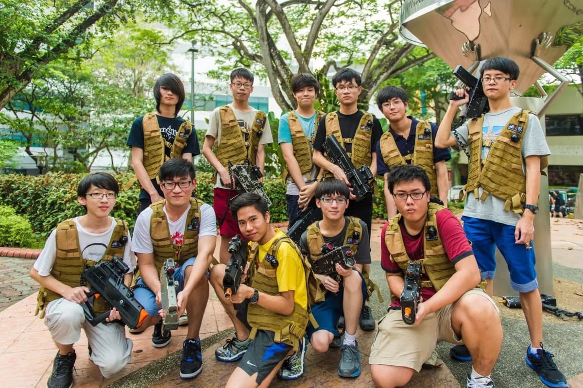 Combat Skirmish Singapur nutzt Lasertag für Teambuilding und Unternehmensentwicklung