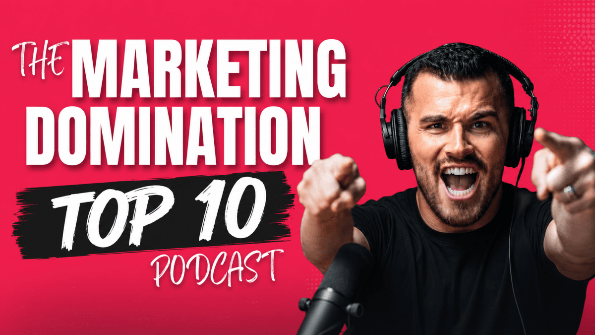 Sean Garners Marketing Domination Podcast von Feedspot für 2026 unter die Top 10 gewählt