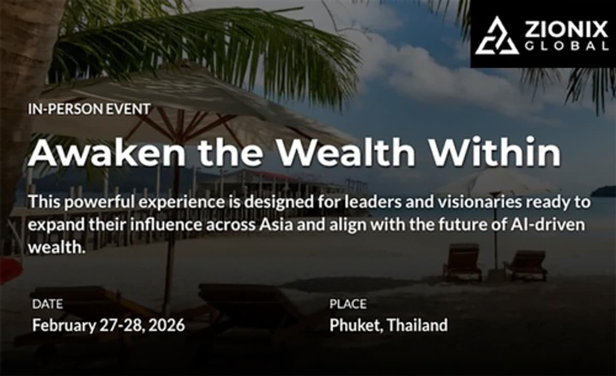 Zionix Global bringt bewusste Innovationsbewegung nach Phuket