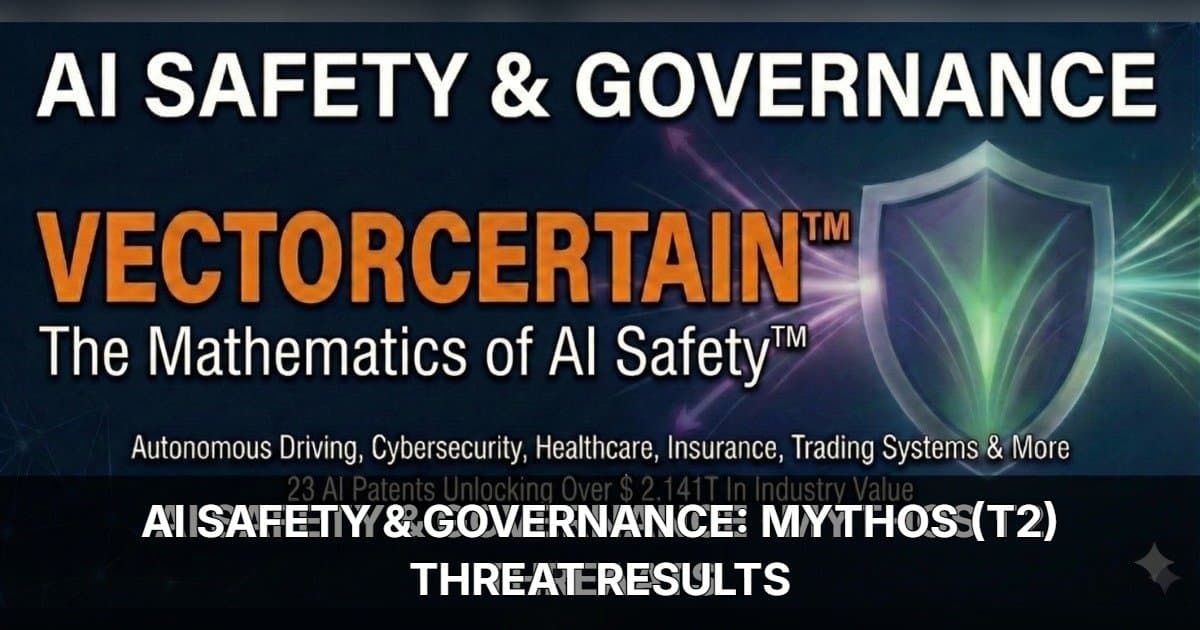 VectorCertain bestätigt 100%ige Erkennungsrate gegen KI-Agenten-Scope-Expansion-Bedrohung