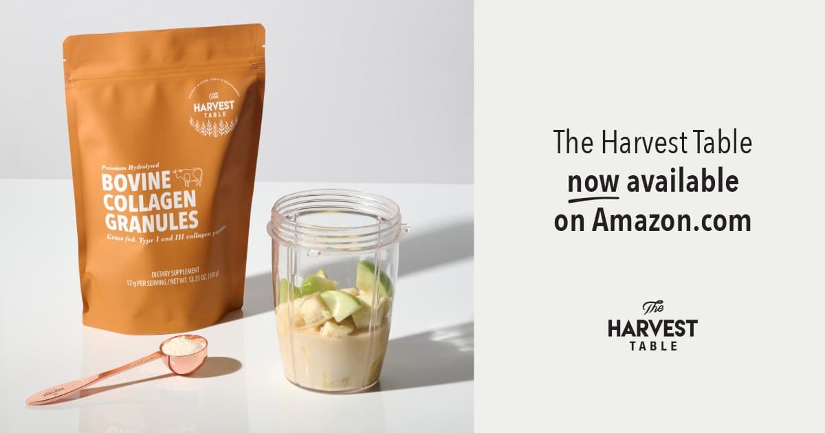 Die Harvest Table Rinderkollagen-Granulat jetzt bei Amazon erhältlich: Zugang zu Clean-Label-Ernährung erweitert