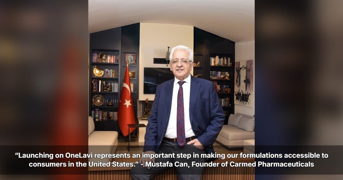 Carmed Pharmaceuticals erweitert Präsenz in den USA mit Launch auf OneLavi.com