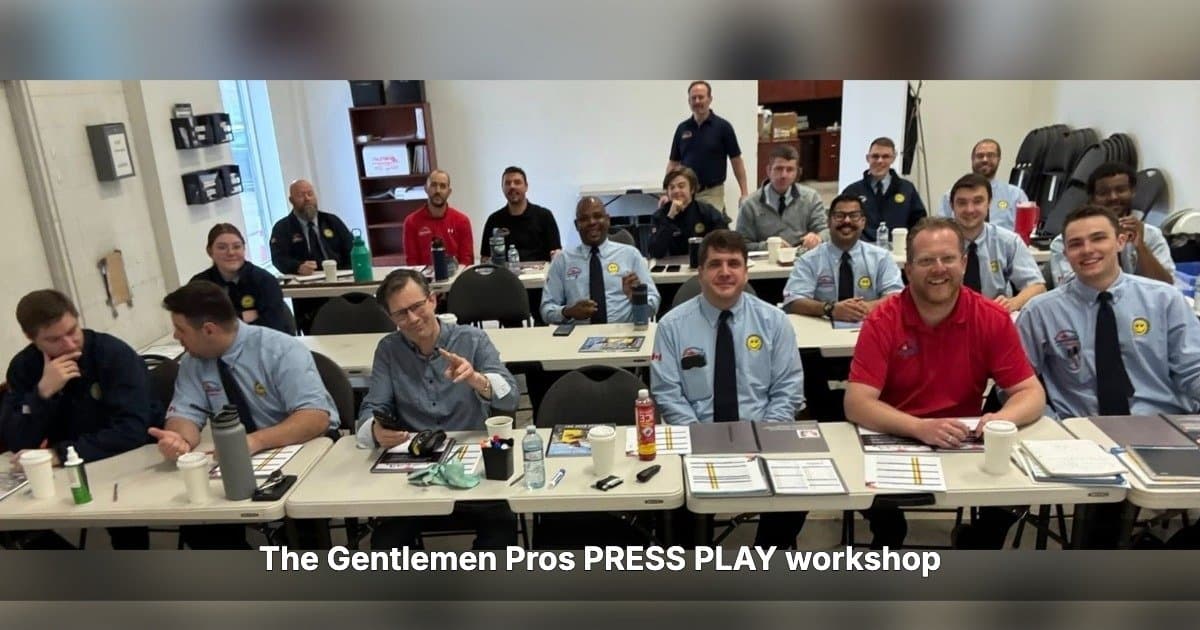 Service Excellence präsentiert PRESS PLAY Plattform durch Training mit The Gentlemen Pros in Kanada