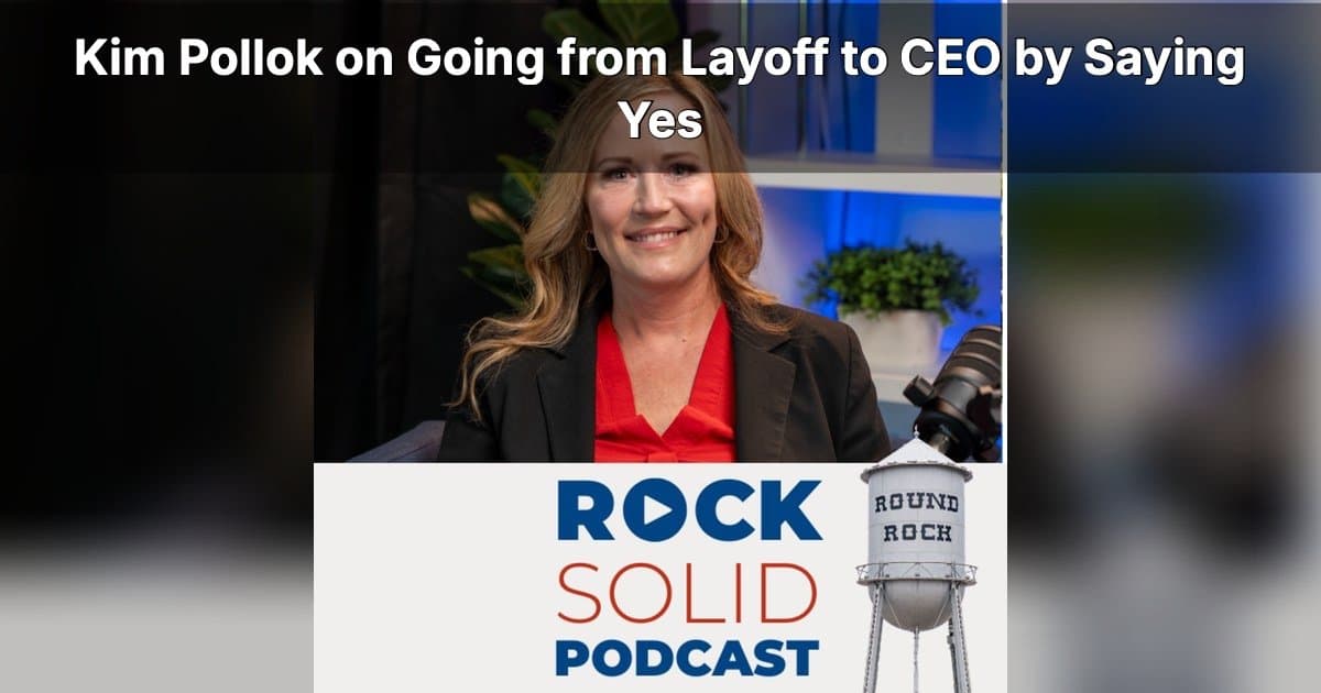 Von der Entlassung zur CEO: Kim Pollok teilt HR-Einblicke in Rock Solid Podcast Folge 79