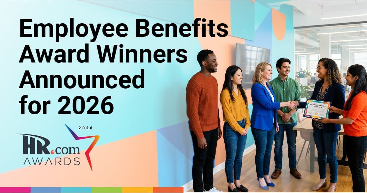 HR.com gibt die Gewinner der Employee Benefits Awards 2026 bekannt