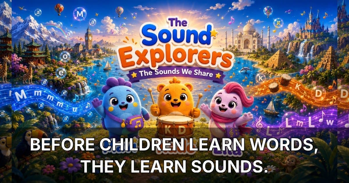 Projekt „The Sounds We Share“ startet wortlosen Musikkinderkanal und überwindet Sprachbarrieren