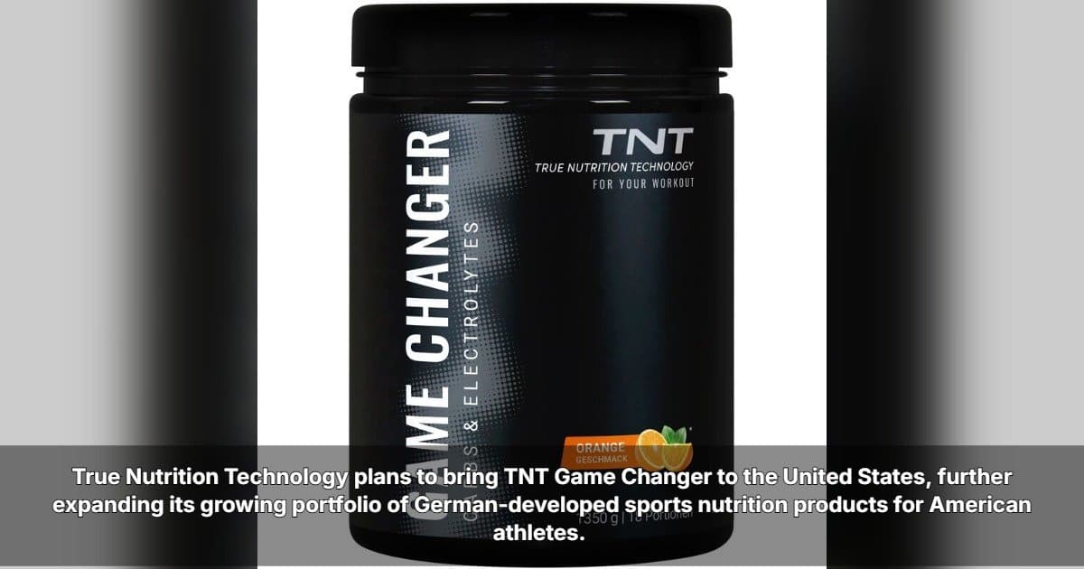 TNT bringt Game-Changer-Elektrolytgetränk auf den US-Markt