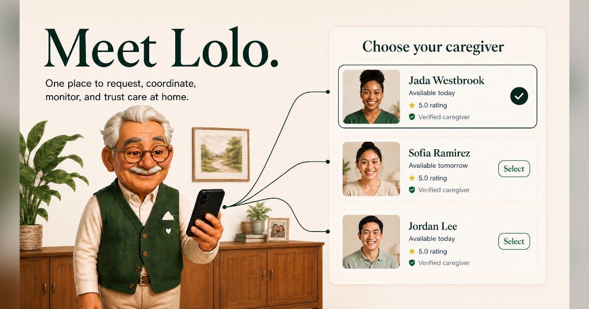 LoLo Care startet innovativen Marktplatz für häusliche Pflege in der Triangle-Region von North Carolina