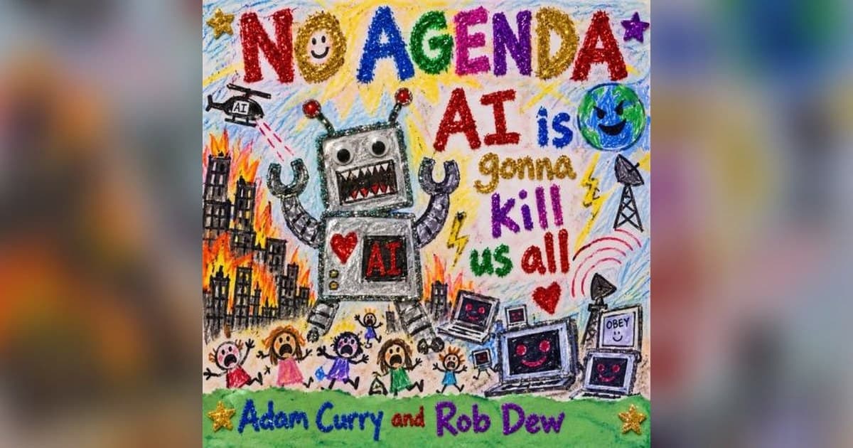 No Agenda Show Moderatoren analysieren KI-Untergangsnarrativ als Wiederholung des COVID-Drehbuchs