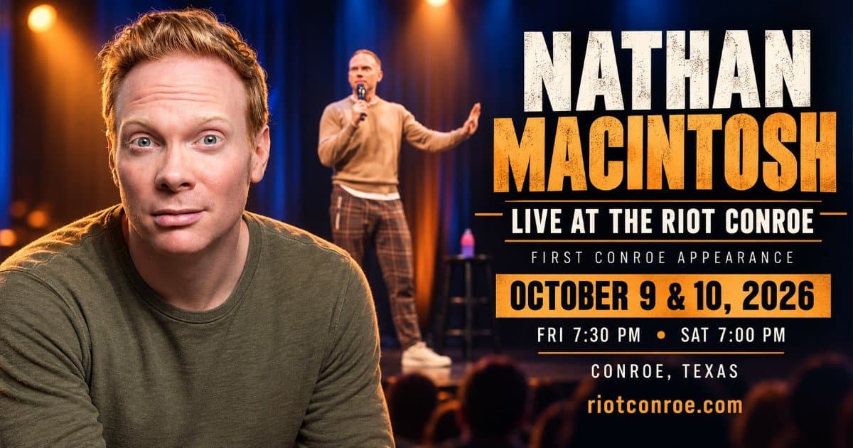 Nathan Macintosh feiert Texas-Debüt im The Riot Conroe