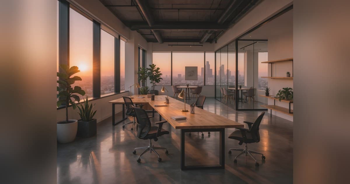 Coworking entwickelt sich über offene Schreibtische hinaus, da sich flexible Raummodelle in Los Angeles diversifizieren