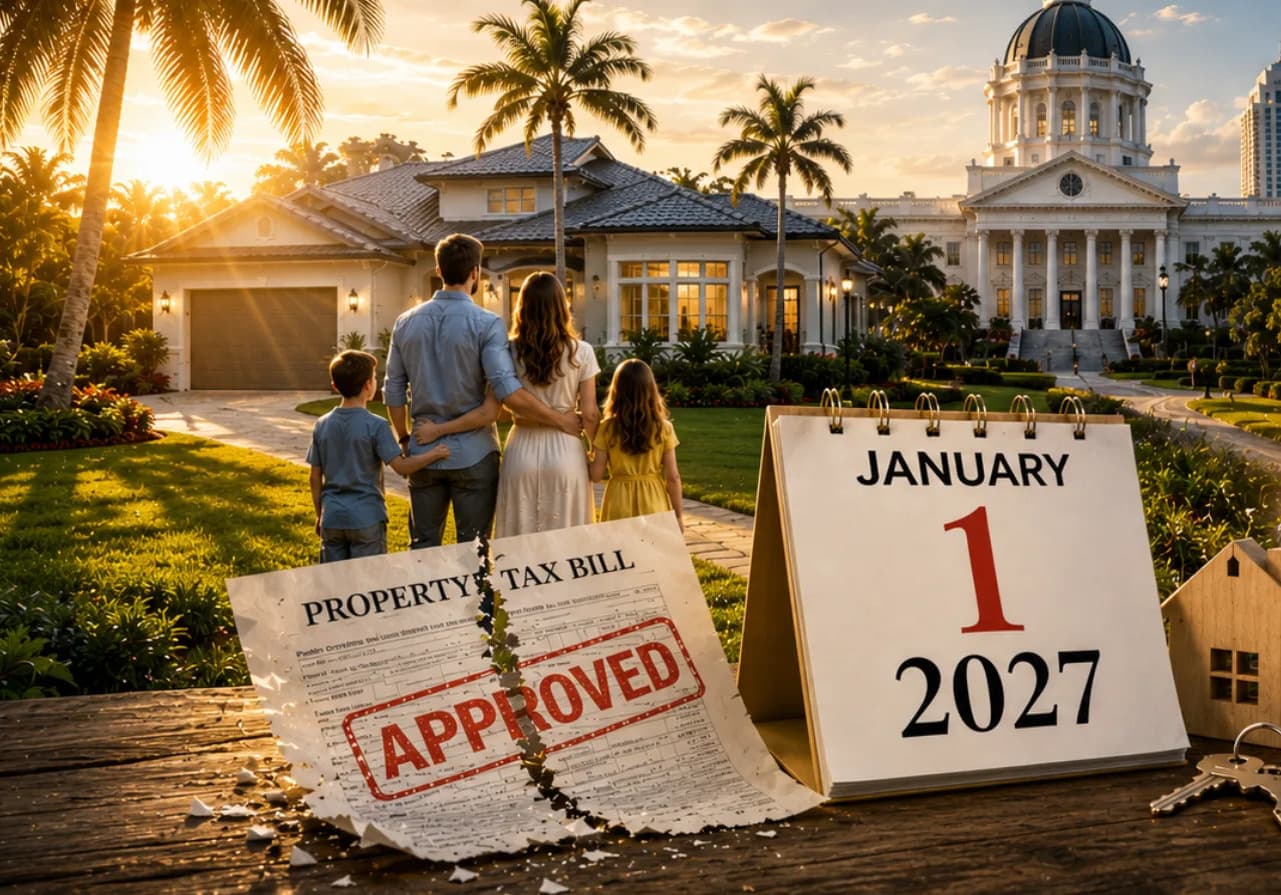 Floridas Grundsteuer-Referendum 2026: Entscheidende Käuferfrist im Januar 2027
