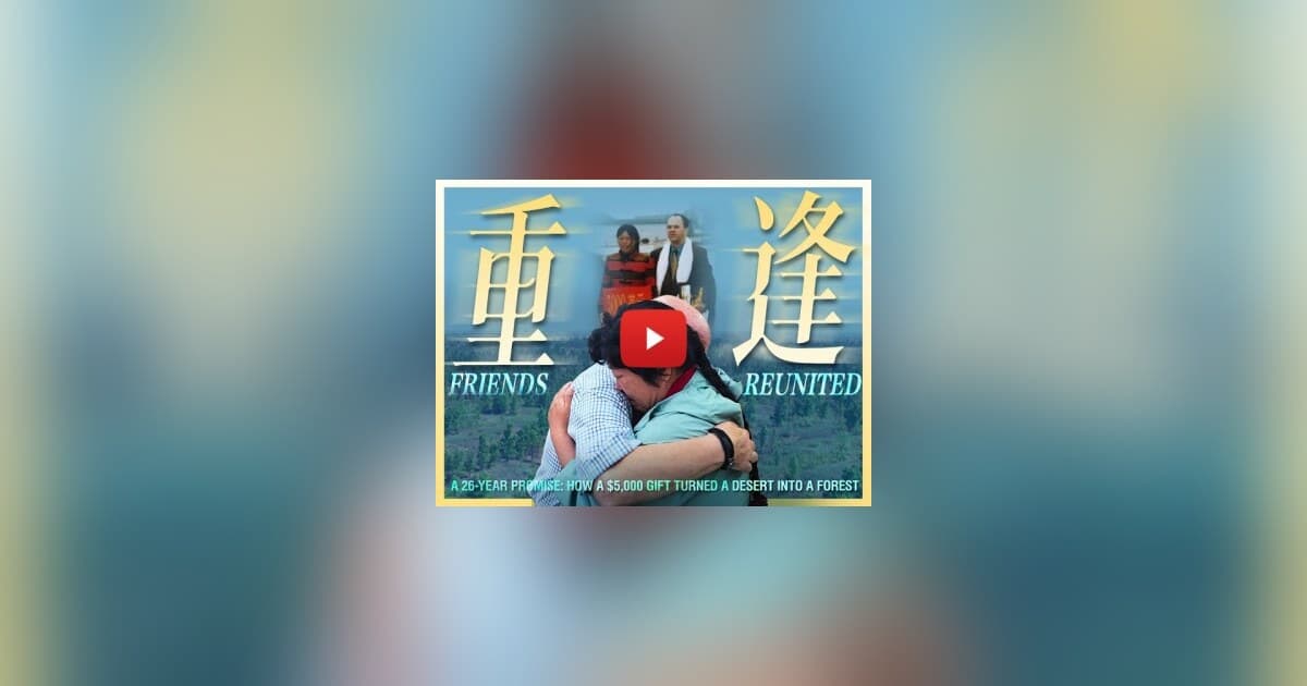 Dokumentarfilm zeichnet 26-jährige chinesisch-amerikanische Freundschaft und Kampf gegen Wüstenbildung nach