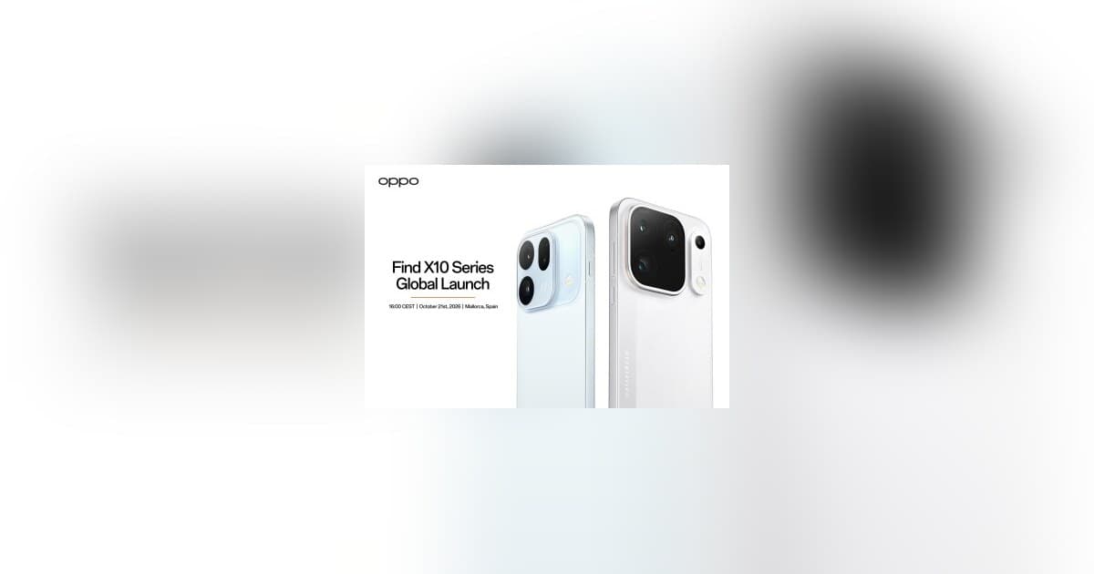 OPPO präsentiert Find X10 Serie am 21. Oktober global mit Hasselblad-unterstützter Bildgebung