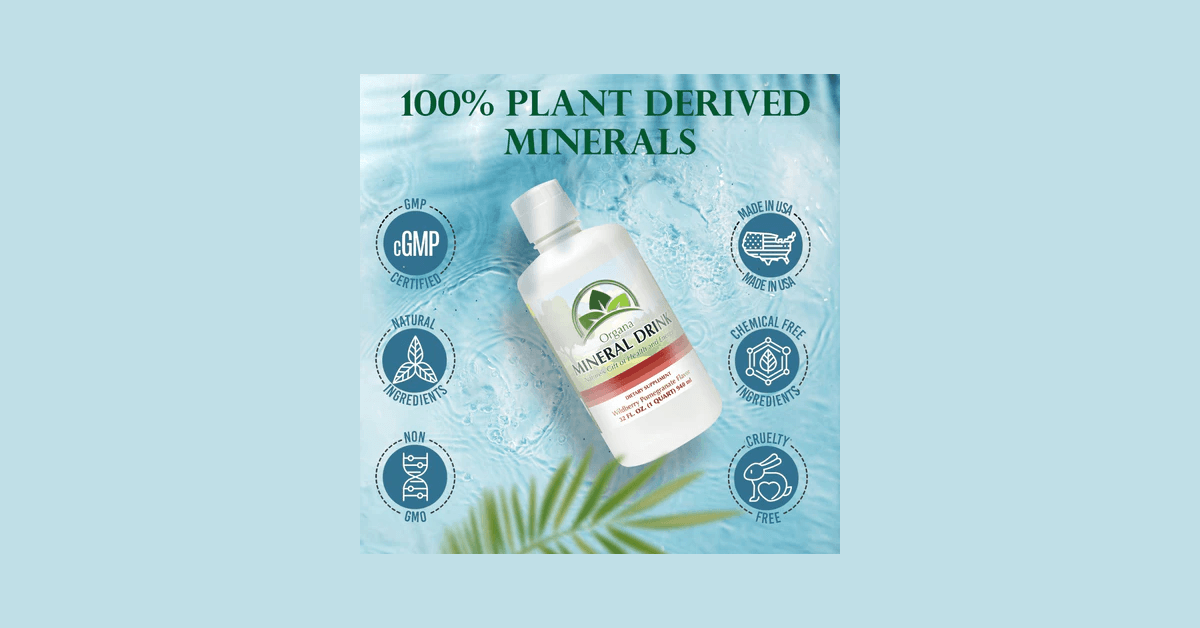 ORGANA bringt Granatapfel-Mineralgetränk mit pflanzlichen Spurenelementen und Fulvosäure auf den Markt