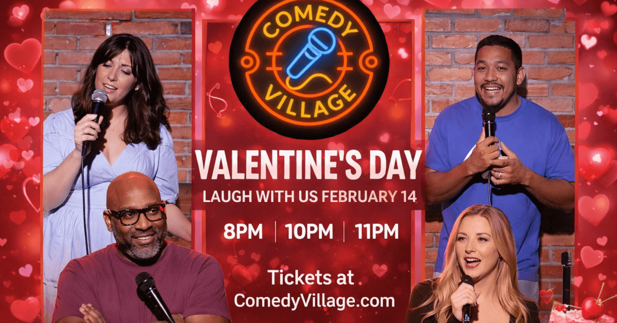 Comedy Village kündigt Valentinstag-Shows mit Top-Comedians am Times Square an
