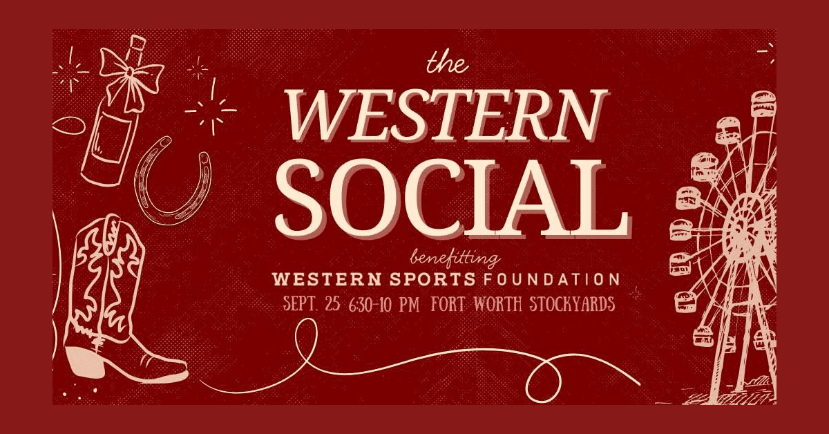 Western Sports Foundation kündigt Western Social an: Neue Fundraising-Veranstaltung zugunsten von Rodeo-Athleten