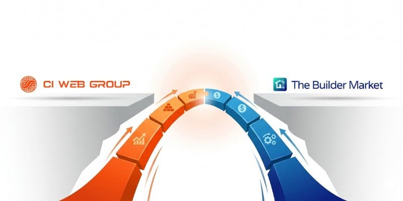 Der Builder Market geht Partnerschaft mit CI Web Group ein, um digitale Marketing-Schulungen für Auftragnehmer anzubieten