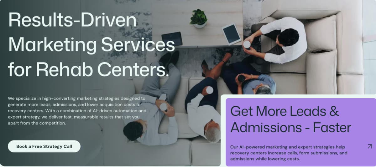 Recovery Path Marketing startet spezialisierte SEO-Dienstleistungen für Rehabilitationszentren