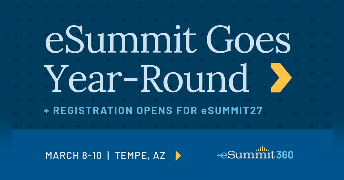 SERI erweitert eSummit zu einem ganzjährigen Programm und eröffnet die Anmeldung für eSummit27