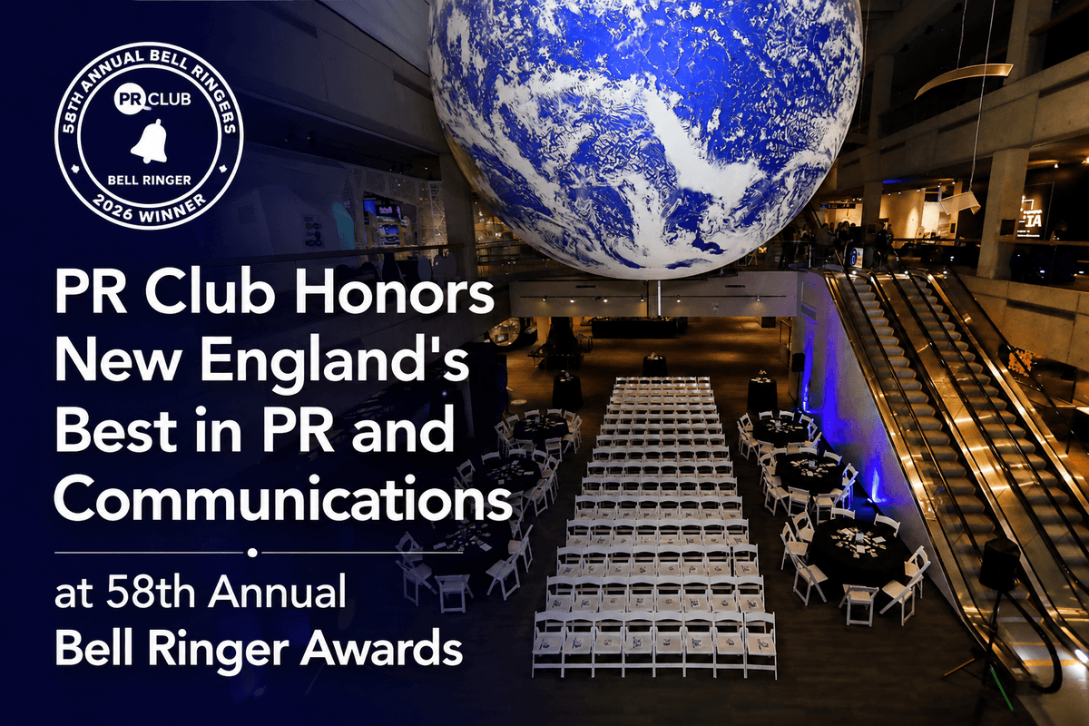 PR Club zeichnet New Englands Beste in PR und Kommunikation bei den 58. jährlichen Bell Ringer Awards aus