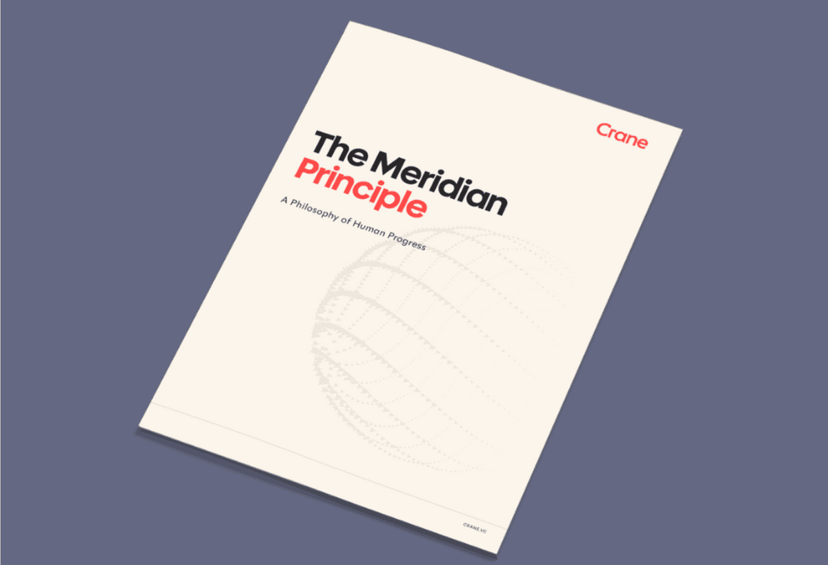 Crane Venture Partners stellt 'The Meridian Principle' als Leitfaden für Investitionen im KI-Zeitalter vor