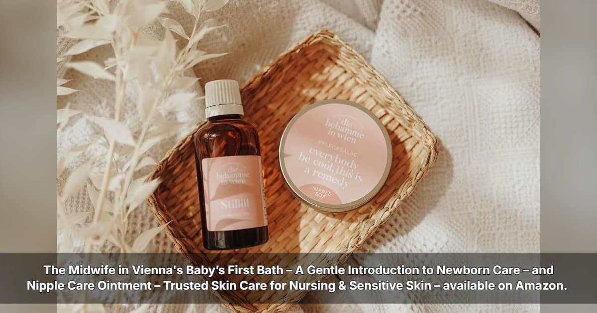 Die Hebamme in Wien bringt europäisch inspirierte Neugeborenen-Baderituale auf Amazon.com