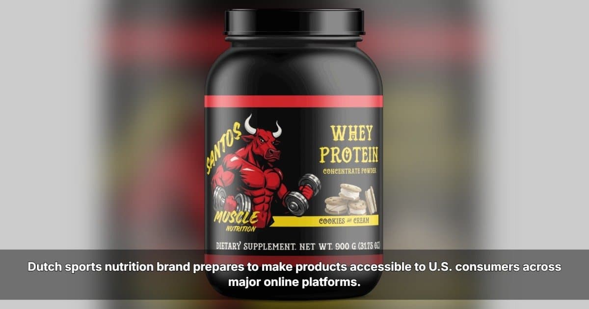Santos Muscle Nutrition startet auf großen US-E-Commerce-Plattformen