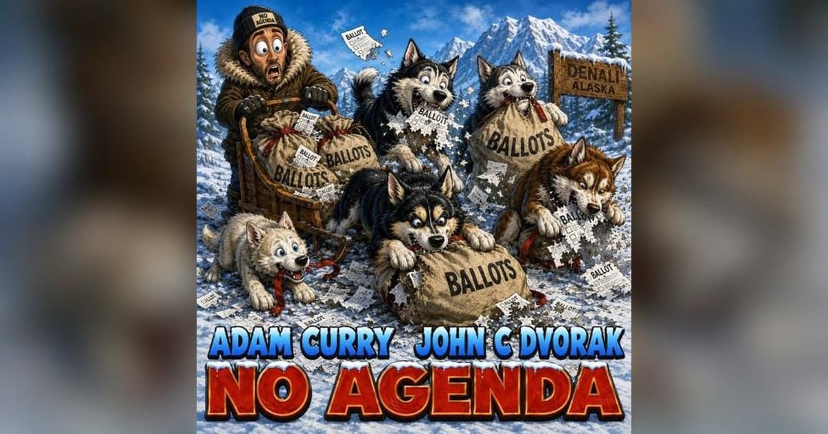No Agenda Show Episode 1876 analysiert Trumps Iran-Waffenstillstand, SpaceX-Börsengang und das Rennen um das Bürgermeisteramt in Los Angeles