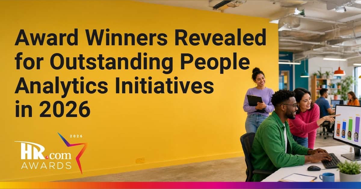 HR.com gibt die Gewinner der People Analytics Awards 2026 bekannt