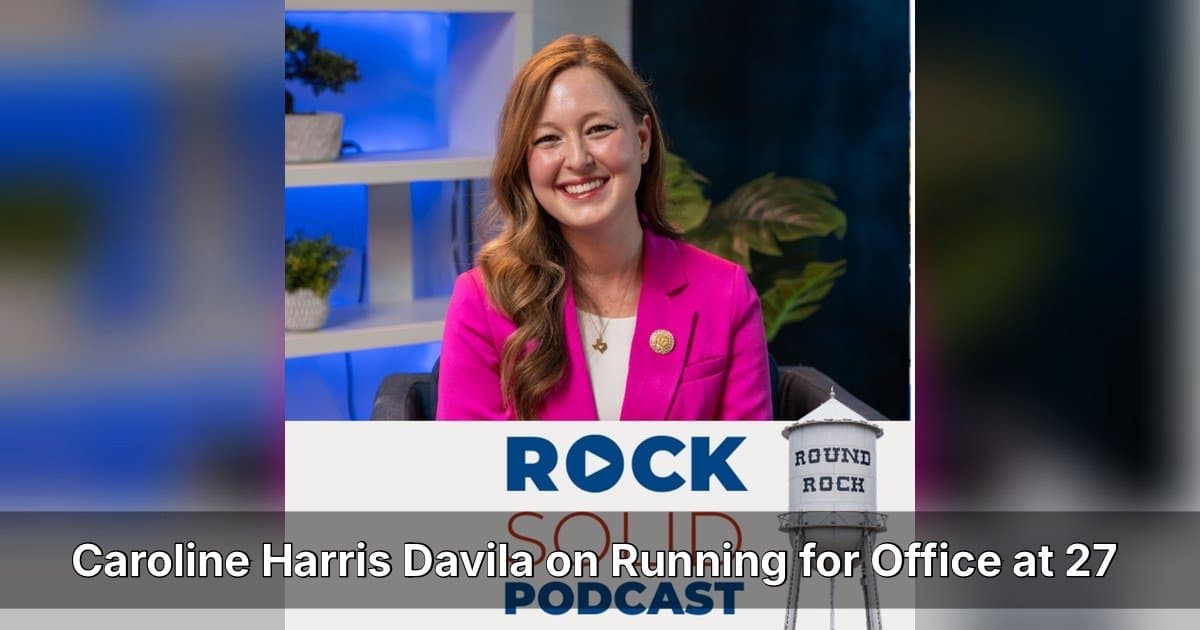 Texas-Abgeordnete Caroline Harris Davila spricht offen über ihre Angst und ihren Einsatz für Round Rock