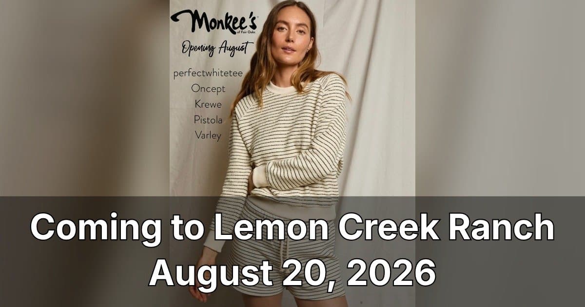 Monkee's of Fair Oaks Ranch: Eröffnung am 20. August bringt neue Boutique nach Bexar County