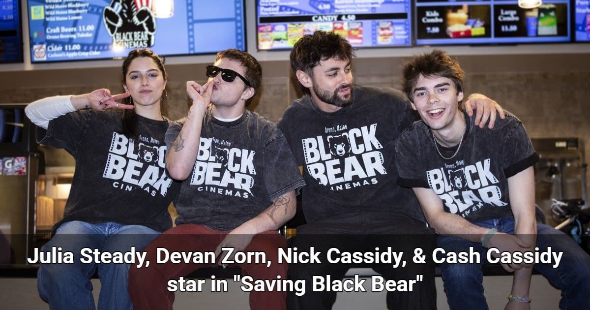 Cassidy-Brüder bringen 'Saving Black Bear' in Maines Kinos – ein Plädoyer für unabhängiges Filmschaffen