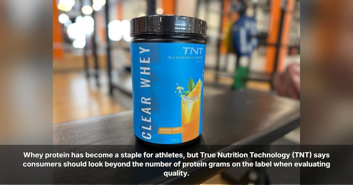 TNT erklärt, was hochwertiges Whey-Protein auszeichnet