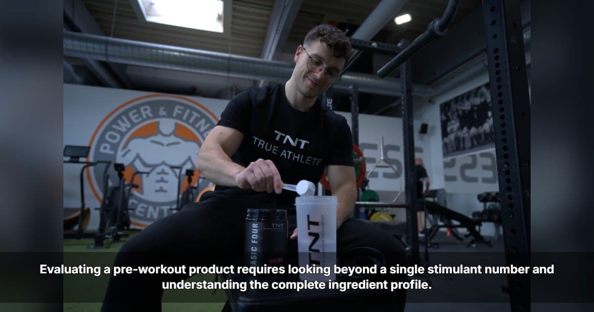 TNT fordert Verbraucher auf, bei der Auswahl von Pre-Workout-Präparaten über Koffein hinauszublicken