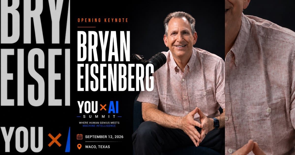 Bryan Eisenberg eröffnet YOU x AI Summit mit Keynote: Menschliche Verbindung im KI-Zeitalter