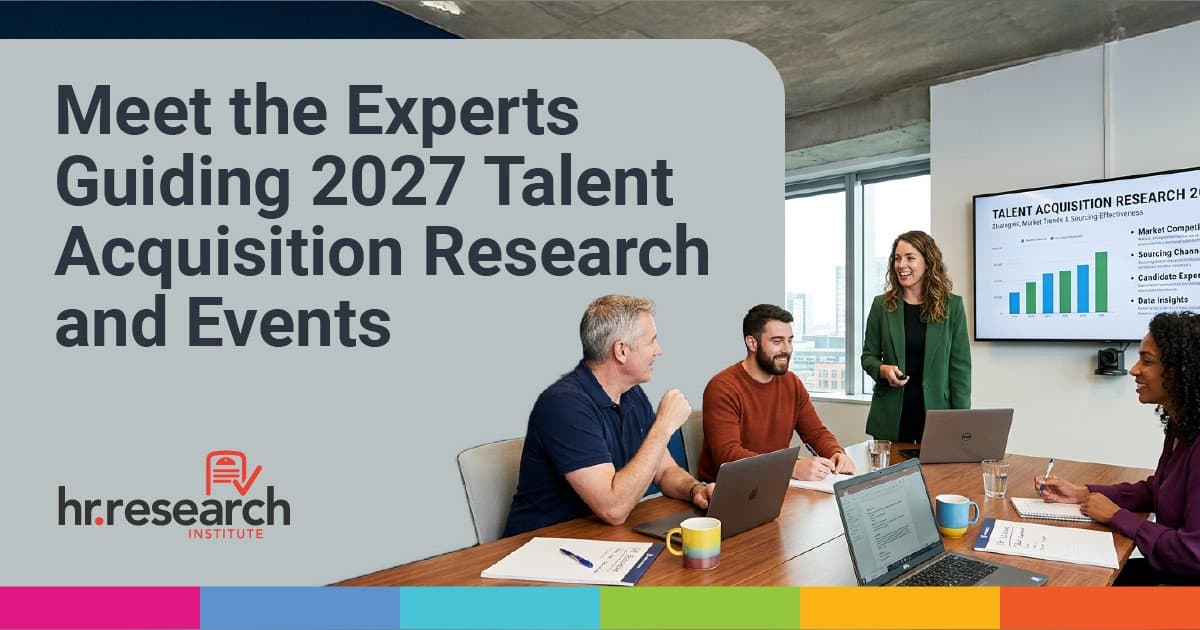 HR.com's HR Research Institute stellt Beirat für Talentakquise 2027 vor